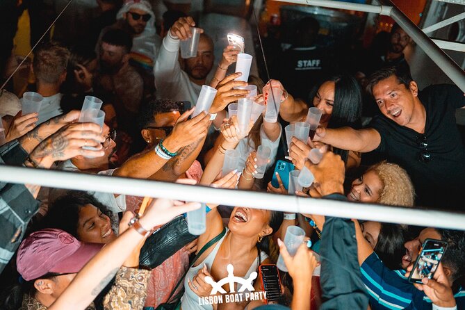 Lisbon Boat Party BIGGEST Sunset Cruise — with Music & Drinks - A Lisbon night that mixes big views with real party energy