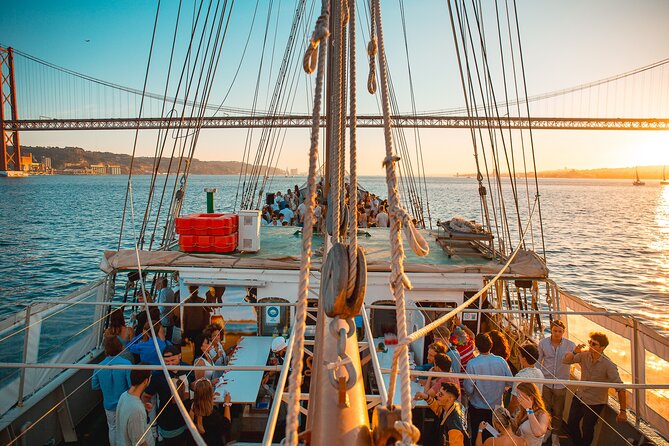 Lisbon Boat Party with Views, and Sunset Sailing - Weather day reality on the Tagus