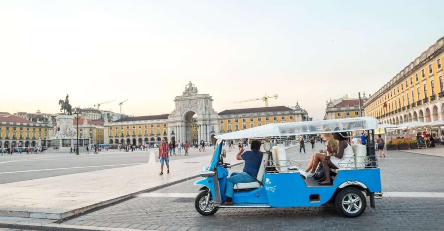 Lisbon by Tuk Tuk Guided Tour: City of Neighborhoods - Alfama in 45 Minutes: Fado Streets and the Real Old Town Feel
