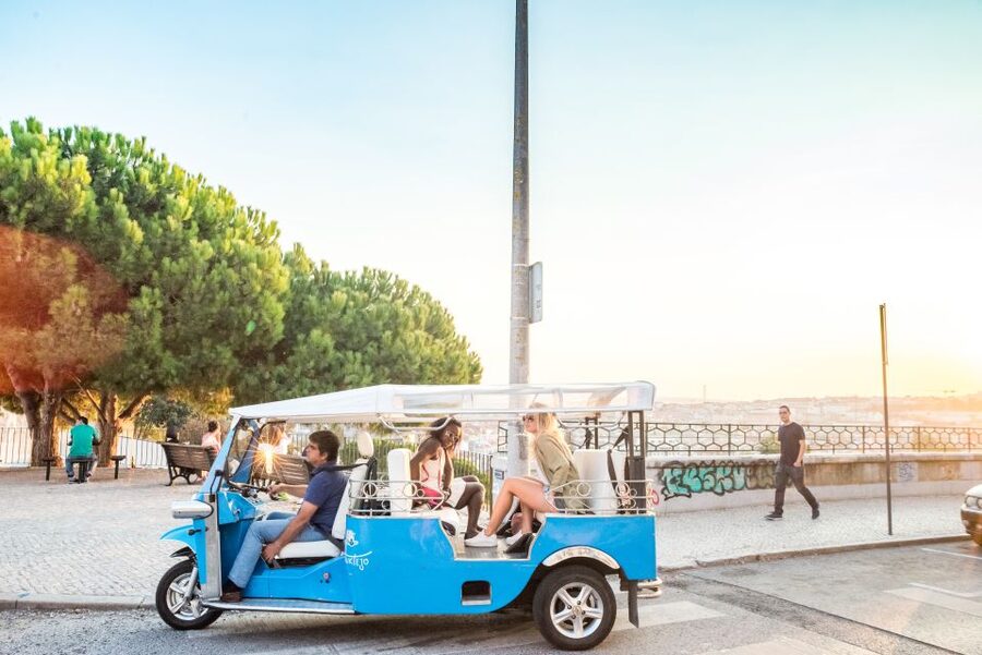 Lisbon by Tuk Tuk Guided Tour: City of Neighborhoods - Feira da Ladra Flea Market: Lisbon’s Everyday Noise