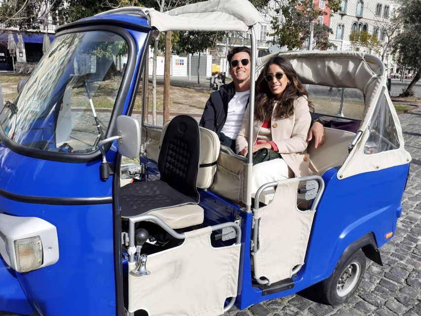 Lisbon: Chiado, Bairro Alto, and Principe Real Tuk Tuk Tour - Price and value: $123 per group for four people