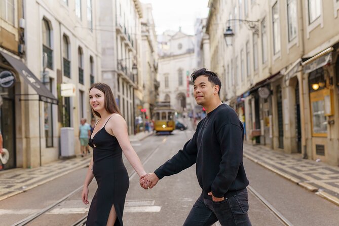 Lisbon Cinematic Photoshoot with Top-Rated Photographer - Starting at Praça do Comércio and Keeping the Session Simple