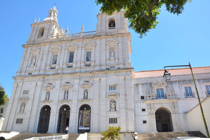 Lisbon City 4 hour Private eco Tuk Tuk Tour: Love at First sight - São Vicente de Fora: monastery walls with serious style