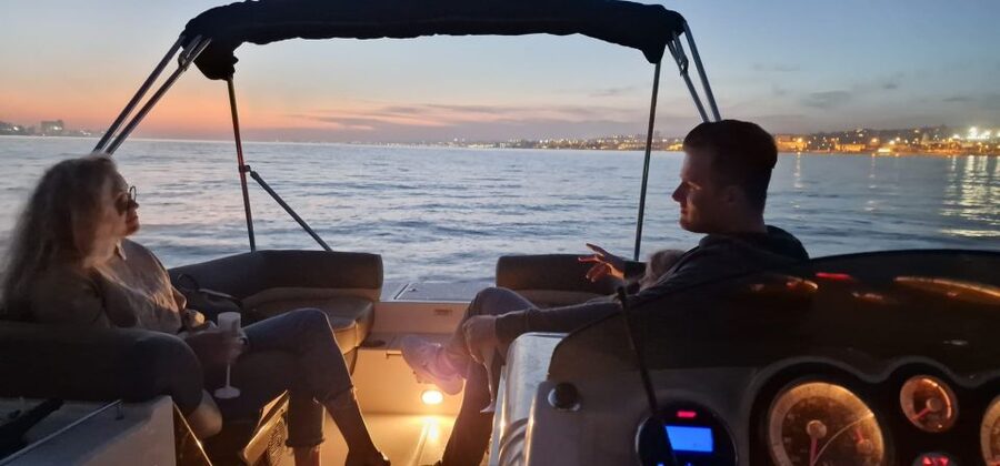 Lisbon: City Boat Cruise Daytime/Sunset/Night with Champagne - From Belém Icons Toward the Bridge: The River’s Best Photo Angles