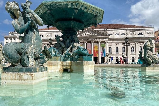 Lisbon City of Spies Tour - Praca Dom Pedro IV: refugees and European fashion trends