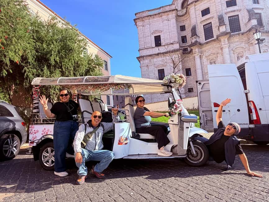 Lisbon: City Tour by Tuk Tuk with Free Souvenir - Key things to know before you ride