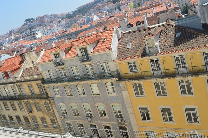 Lisbon city tour on history, culture and current topics - Santa Justa: seeing the elevator two ways (and using the views)