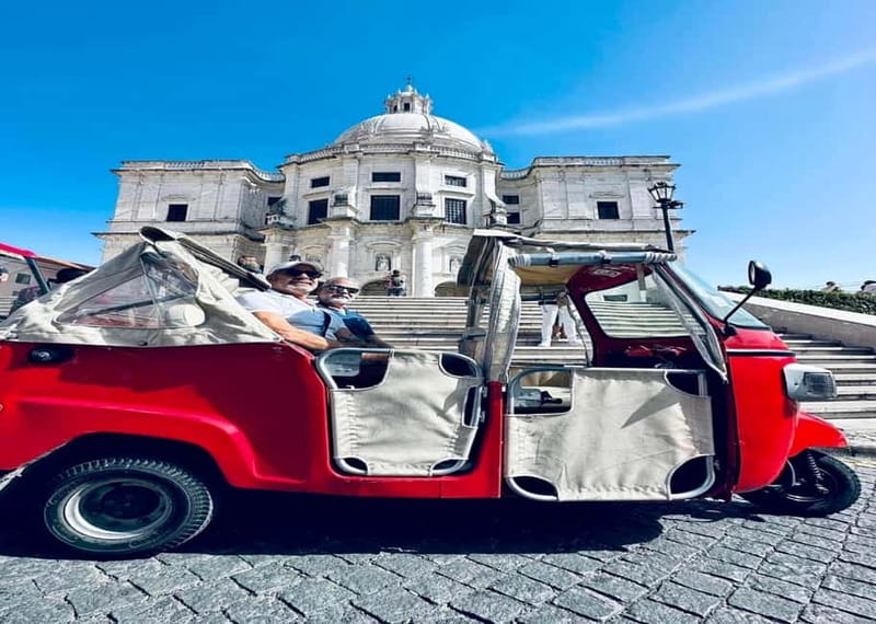 Lisbon: City Tuk-Tuk Guided Tour with Hotel Pickup - Why a tuk-tuk makes sense in Lisbon’s steep old town