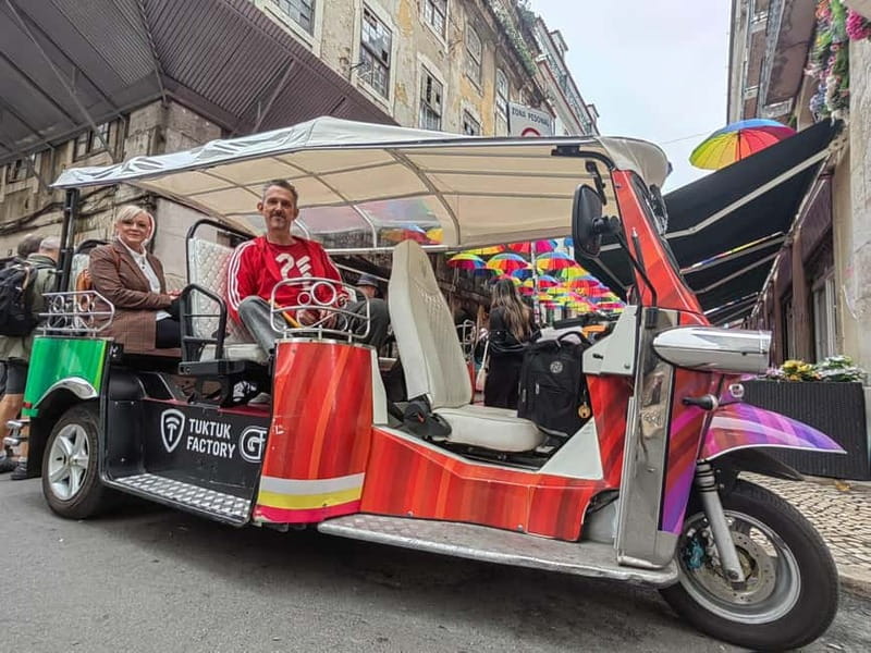 Lisbon: City Tuk-Tuk Guided Tour with Hotel Pickup - Hotel pickup and a 6-person group: how this tour saves your time