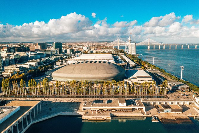 Lisbon Contemporary Architecture - MAAT and Central Tejo: walking a roof of 15,000 glazed tiles