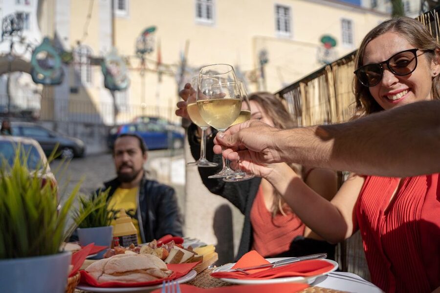 Lisbon: E-Bike Food Tour of Alfama and Old Town - Portas do Sol and Praça da Figueira: Terrace Energy to Tavern Snacks