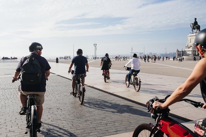 Lisbon E-Bike Tour Commerce Square, Mouraria and Alfama - Praça do Comércio: the riverfront stage Lisbon rebuilt after 1755