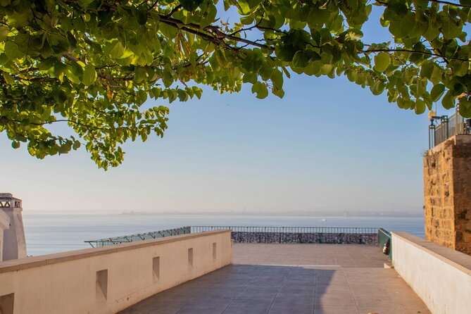 Lisbon Early Morning TukTuk Tour with hotel or cruise ship pickup - Miradouro Santa Luzia: calm panoramas and classic old-town roofs