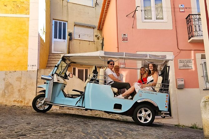 Lisbon Early Morning TukTuk Tour with hotel or cruise ship pickup - Miradouro Das Portas Do Sol: a second viewpoint angle over Alfama