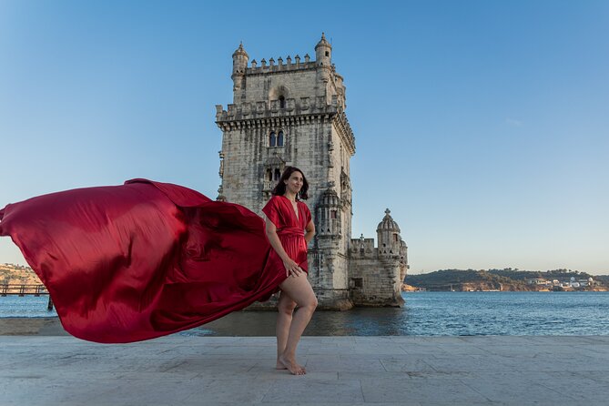 Lisbon Flying Dress & Fashion Photoshoot at iconic places - Key Highlights Worth Booking