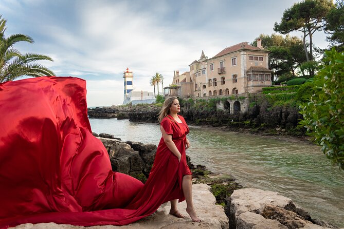Lisbon Flying Dress & Fashion Photoshoot at iconic places - Choosing Your Dress Colors (And Making the Flying Dress Mode Work)