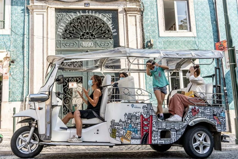 Lisbon: Food Tasting Tour by Tuk Tuk with 2 Stops - Meeting Point, Pickup, and How the 3 Hours Flow