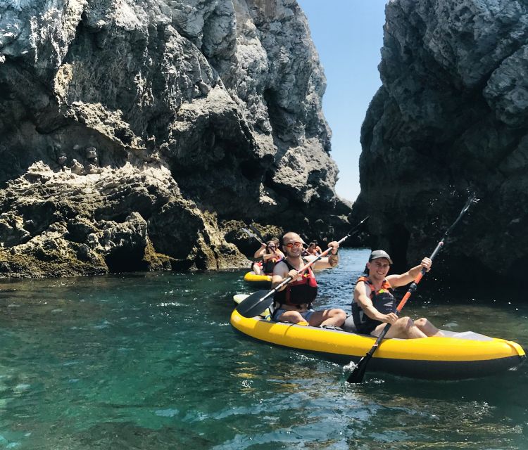 Lisbon: Full-Day Kayak Tour with Picnic and Transfer - Snorkeling With Masks Included (and Time to Use Them)