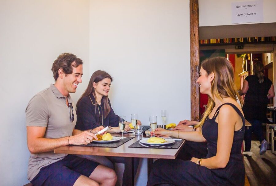 Lisbon: Guided Food and Wine Tasting Tour - São Jorge Restaurante: where the Bacalhau cod moment lands