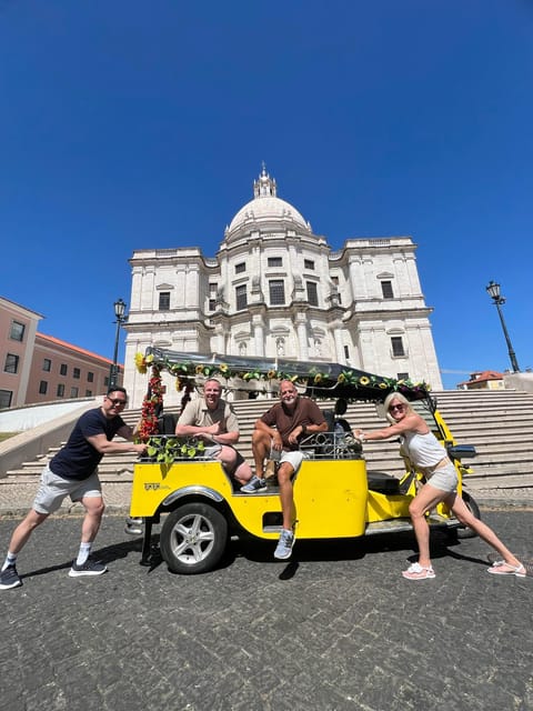 Lisbon:Half-day Guided Tuk Tuk Tour OldTown CityCenter Belem - How this Lisbon tuk tuk tour works in real life
