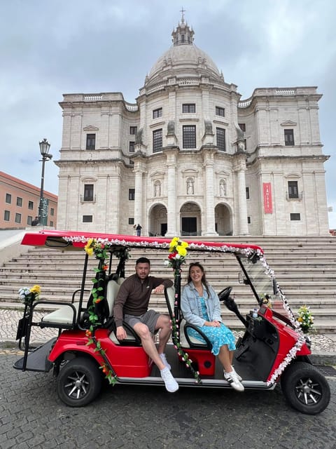 Lisbon:Half-day Guided Tuk Tuk Tour OldTown CityCenter Belem - Mouraria, Alfama, and the Pink Street: the character stops