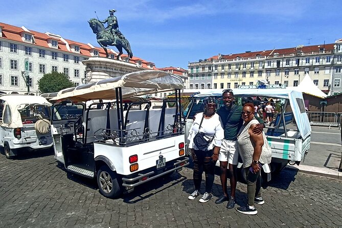 Lisbon Half Day Sightseeing Tour on a Private Eco Tuk Tuk - Meeting at Praça da Figueira: what to expect for pickup and timing