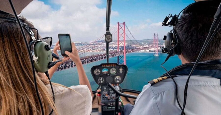Lisbon: Helicopter Ride, Boat Trip, & Old Town Walking Tour - Lisbon on foot: Downtown Lisbon + Alfama’s big sights