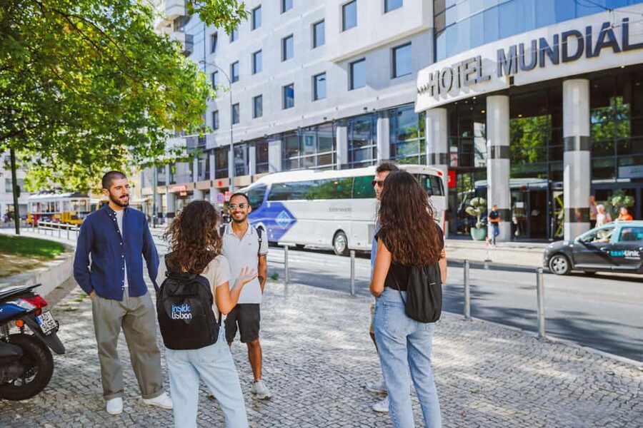 Lisbon Hidden Gems Walk: Traditions, Lunch & Ferry Ride - Rossio Station Façade and Rossio Square: Classic Cobblestones, Short and Sweet