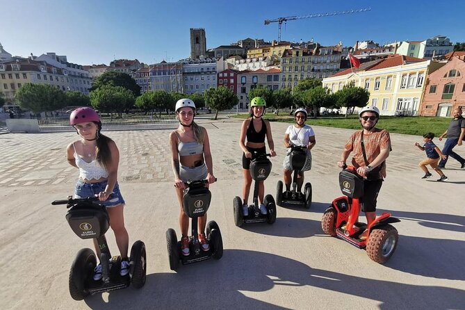 Lisbon Highlights Guided Segway Tour - First ride confidence: training, helmets, and that poncho reality
