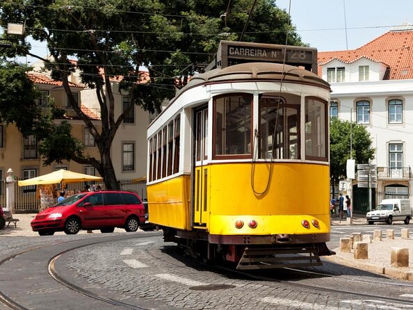 Lisbon Hills Red Tram by Tram 28 route - Price and what $30.10 buys you in Lisbon