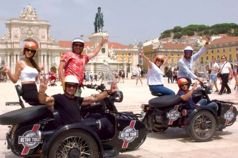 Lisbon : Historic Motorcycle Side-car Tour 1H - Key highlights worth putting on your radar