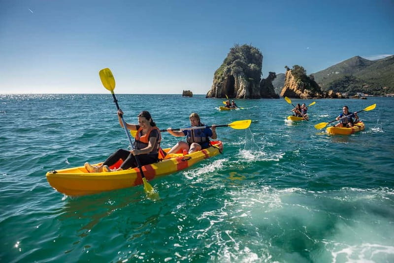 Lisbon: Kayak Tour Arrábida Natural Park, Setubal, Sesimbra - From Creiro’s Beach to Anicha Island: what you’ll do in 3 hours