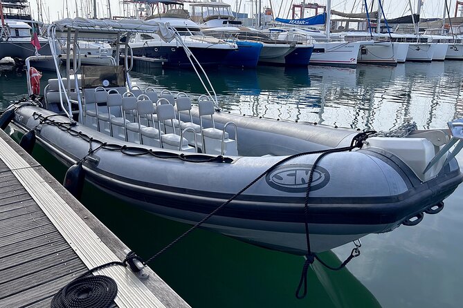 Lisbon Landmarks by Speedboat: Private 1-Hour Tour on the Tagus - Jerónimos and Belém Tower from the river: the Age of Exploration hits
