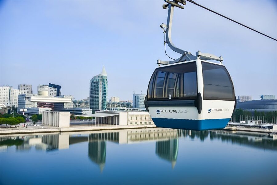 Lisbon: Nations Park Gondola Lift Cable Car Round Trip - North vs South Stations: Getting Your Bearings Fast