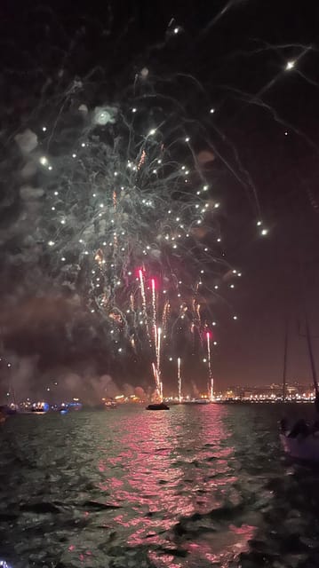 Lisbon: New Year's party on sailboat tour 2026 to 2027 - A small-boat New Year on the Tagus: what the $176 buys you