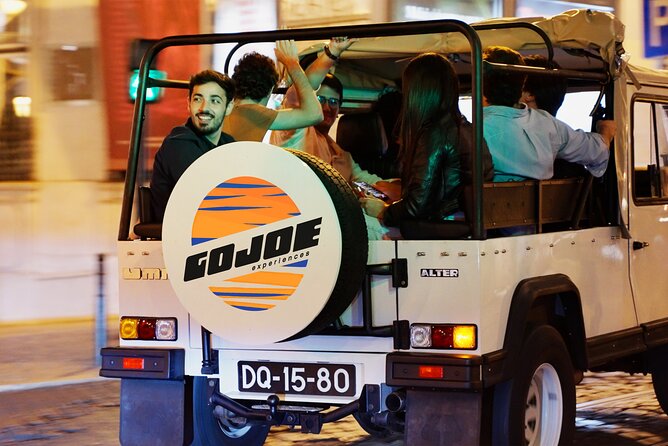 LISBON NIGHT TOUR in a Vintage Jeep with FOOD & DRINK TASTINGS - Stop 1: Parque das Nações and the Expo 98 Ocean theme