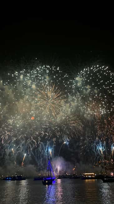 Lisbon: NYE Fireworks Catamaran Cruise with Food & Drinks - From Belém Pier to the Best Angle on the Tagus