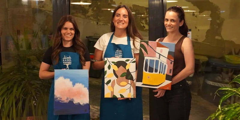 Lisbon: Paint & Unlimited Wine Experience | Easel Escape - Logistics That Actually Matter Before You Go
