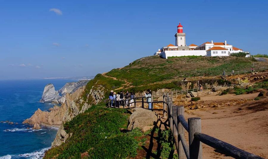 Lisbon:Pena Palace, Regaleira, Monserrate Palace & Roca Cape - Cabo da Roca: where the land meets the Atlantic