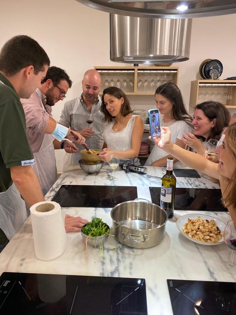 Lisbon: Portuguese Cooking Class with Wine Tasting - How the Experience Starts: Chef, Classmates, and Kitchen Momentum