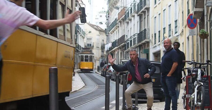 Lisbon: Portuguese Petiscos Tasting Tour by E-Bike - Pink Street, nightlife energy, and Lisbon’s pedestrian lanes
