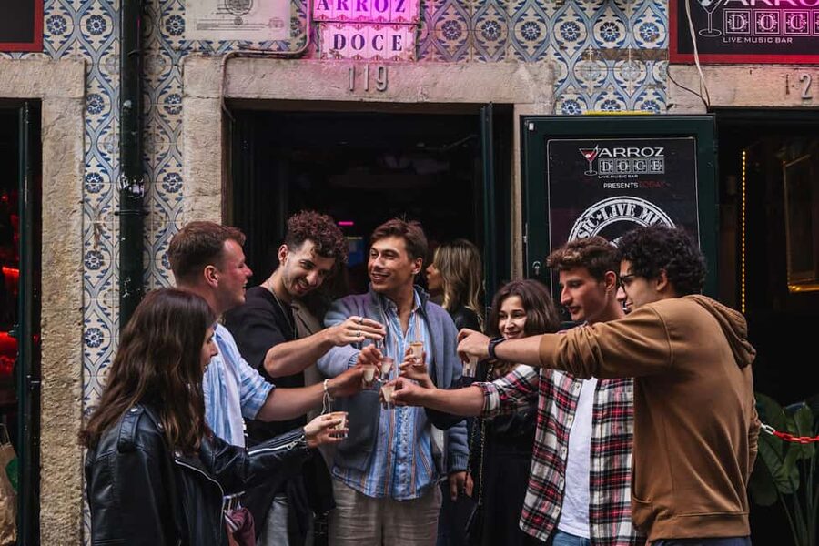 Lisbon: Private Dark History Walking Tour with Drinks - How private bar entry changes the whole Lisbon nightlife experience