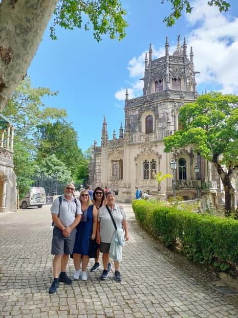Lisbon: Private guided tour to Sintra Cascais & Cabo de Roca - Pena Palace on a hill: Romantic architecture and serious views