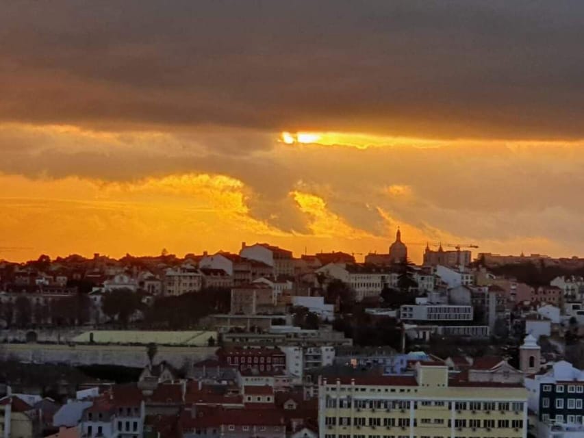 Lisbon: Private Highlights Tuk-Tuk Tour with Tapas and Wine - Miradouro da Senhora do Monte: Wine, Cheese, Tapas, and the Sunset Moment