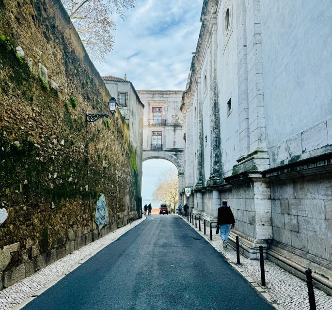 Lisbon: Private Sightseeing Tour by Tuk-Tuk - Pink Street: color in the middle of old-town stone