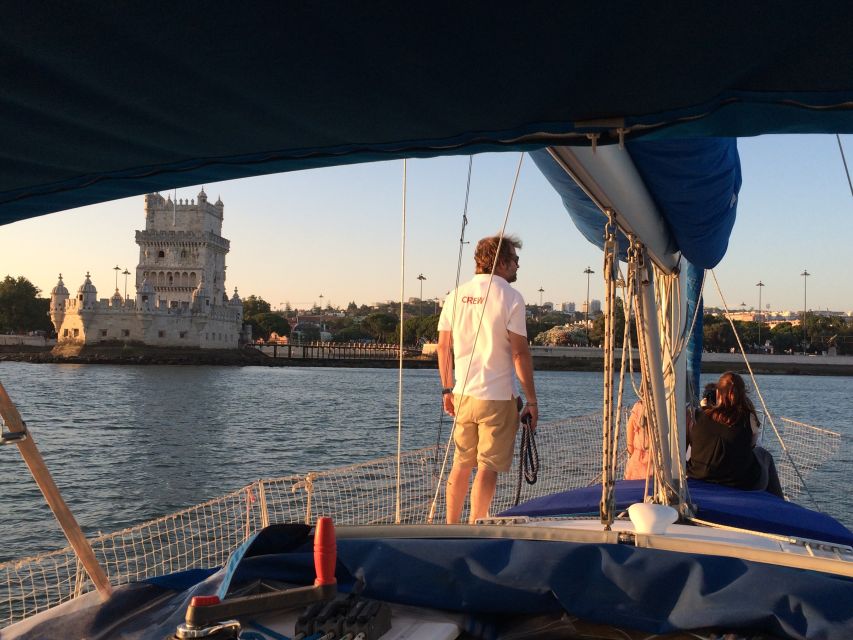 Lisbon: Private Sunset Sailing Tour with Champagne - Onboard feel: private sailboat comfort and stability