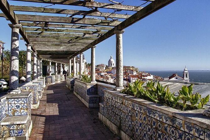 Lisbon Private Tour by Electric Tuk Tuk - Miradouro São Pedro de Alcântara: a viewpoint right by São Jorge