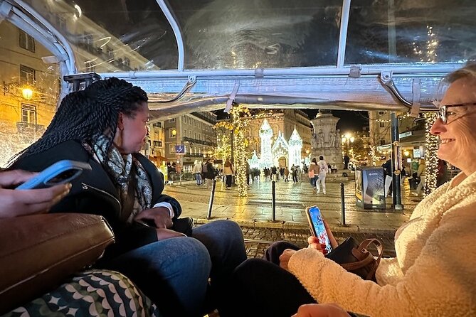 Lisbon Private Tour by Tuk Tuk (Christmas Lights) - Praça Dom Pedro IV and the Rossio/Figueira choice: treats plus flexible positioning