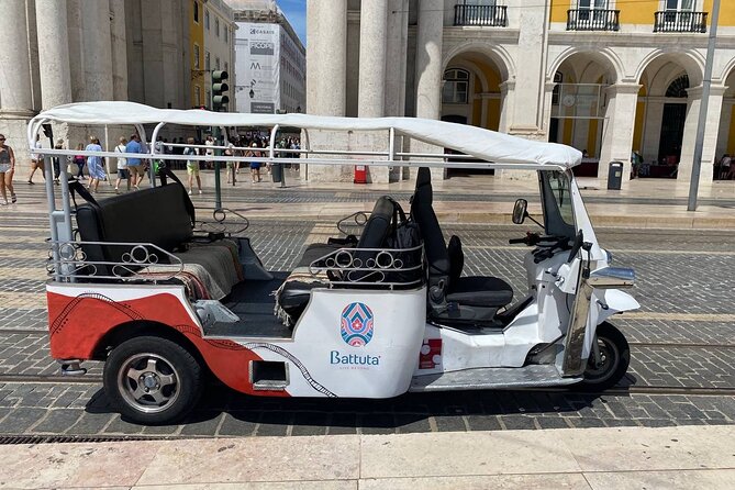 Lisbon Private Tuk Tuk Tour: City Highlights - Praça do Comércio and Rua Augusta Arch: Lisbon’s rebuilt center