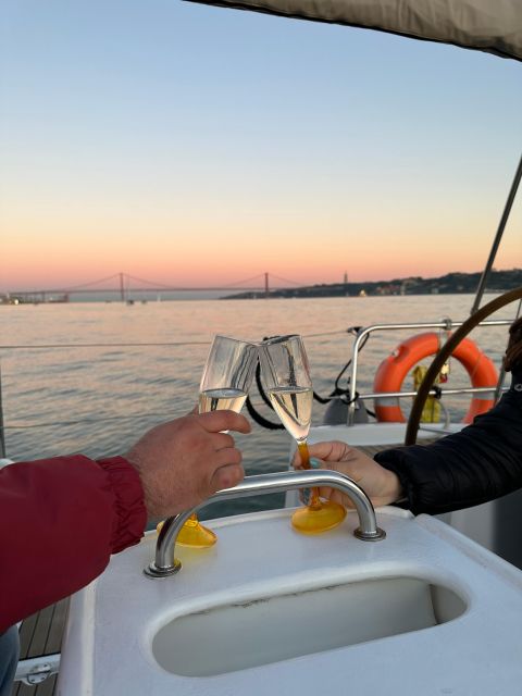Lisbon: Romantic Cruise with Wine & Portuguese Tapas - Wine and Portuguese tapas: the included part that actually changes the mood